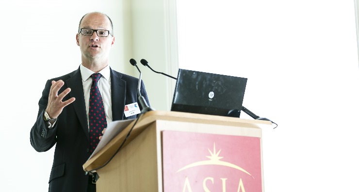 Tom Homer, head of EMEA and the Americas for Telstra Global, spoke about the Connecting Countries report at Asia House