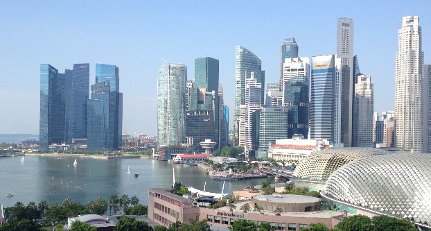 Singapore skyline. Photo by Tim Allen