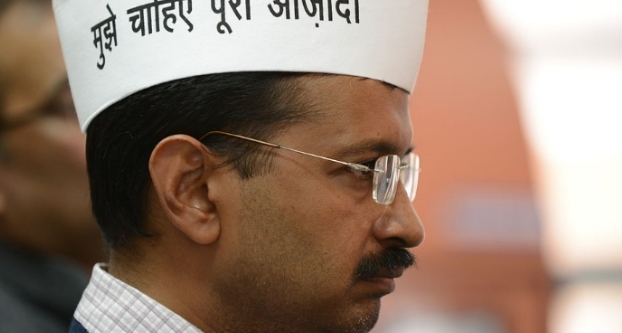 Aam Aadmi Party Leader Arvind Kejriwal. Photo by ThinkingYouth via Wikimedia Commons