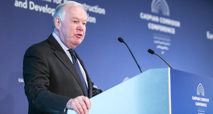 Charles Hendry MP, the UK Prime MInister's Trade Envoy to Kazakhstan, Azerbaijan and Turkmenistan, gave a keynote speech at the 3rd Caspian Corridor Conference, held at the European Bank for Reconstruction and Development
