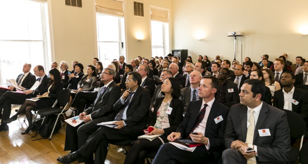 The UK launch of the Asian Development Outlook 2015 took place at Asia House in front of a packed audience. Miles Willis Photography