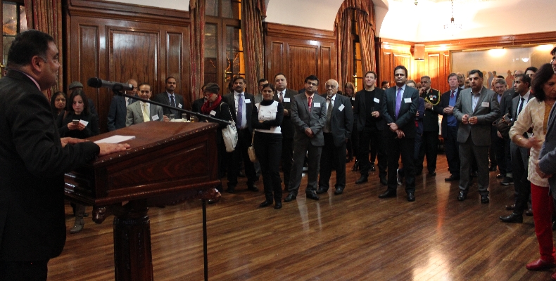 High Commissioner of India Mr Y.K. Sinha tells a gathering of journalists at a reception held at India House in London: "The media does not pay enough attention to the UK-India relationship."